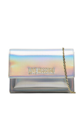 LOVE MOSCHINO Дамска чанта JC4095PP1HLS0902 Argento Lminato - Mera.bg
