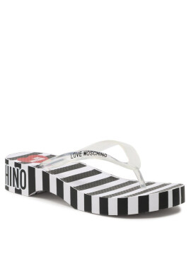 LOVE MOSCHINO Джапанки JA28244G0GI3400A Nero/Bianco - Mera.bg