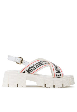 LOVE MOSCHINO Сандали JA16186G0GIX210A Bia/Ner/Ros - Mera.bg