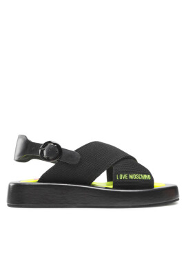 LOVE MOSCHINO Сандали JA16123G0EIZN000 Calza Nero/Fluo Giall - Mera.bg