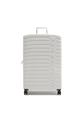 Mandarina Duck Голям куфар Flyduck P10KNV0427O Бял - Mera.bg