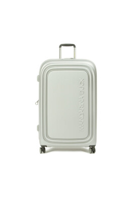 Mandarina Duck Голям куфар Logoduck+ P10SZV35466 Сребрист - Mera.bg