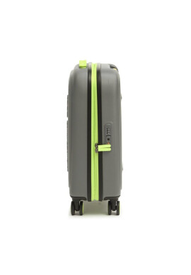 Mandarina Duck Малък твърд куфар Logoduck+ P10SZV24A19 Gray/Lime - Mera.bg