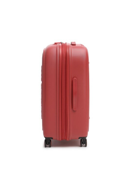 Mandarina Duck Среден твърд куфар Logoduck+ P10SZV32A09 Mineral Red - Mera.bg