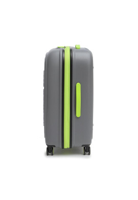Mandarina Duck Среден твърд куфар Logoduck+ P10SZV32A19 Grey/Lime - Mera.bg