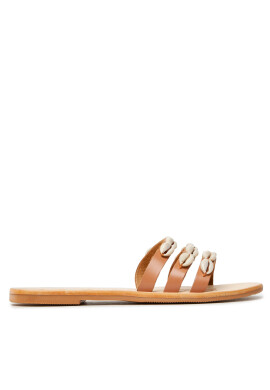 Manebi Чехли Leather Sandals S 0.1 Y0 Кафяв - Mera.bg