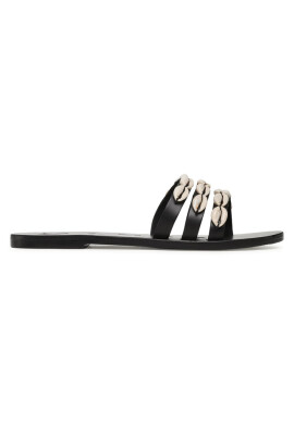 Manebi Чехли Leather Sandals S 0.2 Y0 Black - Mera.bg