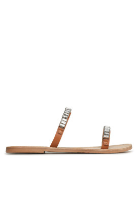 Manebi Чехли Sandals U 9.4 Y0 Tan 2 Bands - Mera.bg