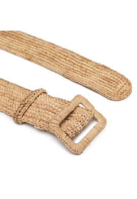 Manebi Дамски колан Belt V 2.2 Cm Natural - Mera.bg