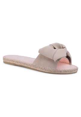 Manebi Еспадрили Sandals With Bow K 1.1 J0 Champagne Beige - Mera.bg