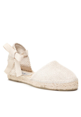 Manebi Еспадрили Flat Valenciana O 7.0 P0 White Organic Hemp - Mera.bg