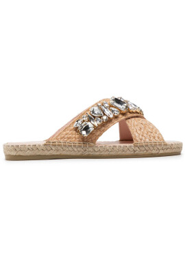Manebi Еспадрили Flat Sandals G 5.1 JS Бежов - Mera.bg