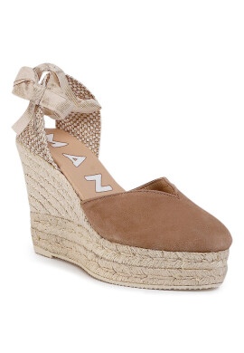 Manebi Еспадрили Heart Shape Wedges W 1.9 WH Vintage Taupe - Mera.bg