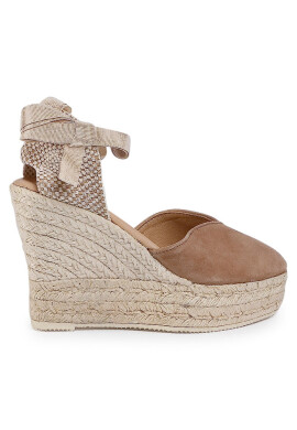 Manebi Еспадрили Heart Shape Wedges W 1.9 WH Vintage Taupe - Mera.bg