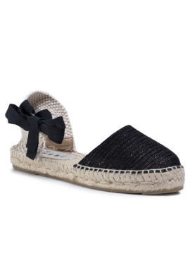 Manebi Еспадрили Flat Valenciana G 0.1 P0 Sparkling Black - Mera.bg