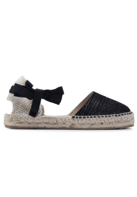 Manebi Еспадрили Flat Valenciana G 0.1 P0 Sparkling Black - Mera.bg