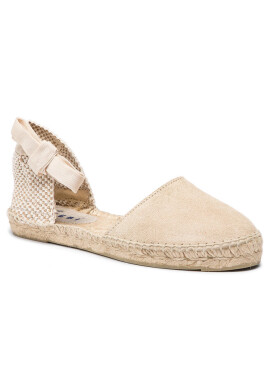 Manebi Еспадрили Flat Valenciana K 1.1 P0 Champagne Beige Suede 1 - Mera.bg