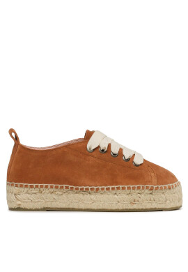 Manebi Еспадрили Lace-Up Espadrilles R 3.9 E0 Кафяв - Mera.bg