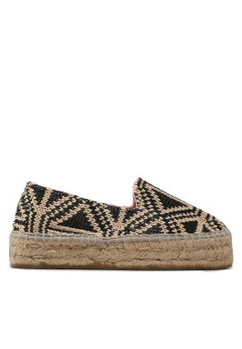 Manebi Еспадрили Raffia Pattern Double Sole Espadriles G 5.2 D0 Бежов - Mera.bg