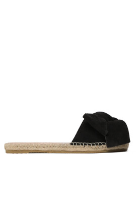Manebi Еспадрили Sandals With Bow K 1.0 J0 Черен - Mera.bg