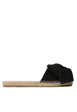 Manebi Еспадрили Sandals With Bow K 1.0 J0 Черен - Mera.bg