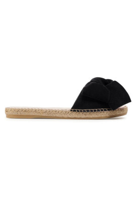 Manebi Еспадрили Sandals With Bow K 1.0 J0 Черен - Mera.bg