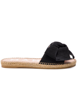 Manebi Еспадрили Sandals With Bow K 1.0 J0 Черен - Mera.bg