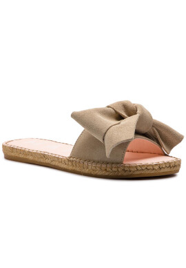 Manebi Еспадрили Sandals With Bow K 1.1 J0 Champagne Beige 1 - Mera.bg