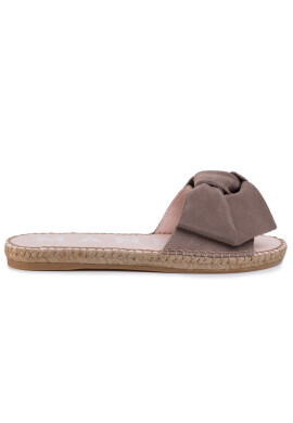 Manebi Еспадрили Sandals With Bow W 1.9 J0 Taupe - Mera.bg