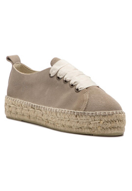 Manebi Еспадрили Sneakers D W 1.9 E0 Vintage Taupe Suede - Mera.bg