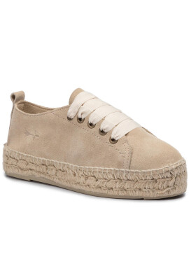 Manebi Еспадрили Sneakers K 1.1 E0 Champage Beige Suede - Mera.bg