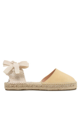 Manebi Еспадрили Suede Flat Valenciana Espadrilles R 4.2 P0 Inca Cream - Mera.bg