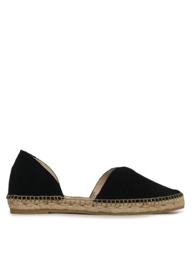 Manebi Еспадрили Suede Open-Side Flats K 1.0 O0 Черен - Mera.bg