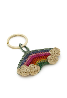 Manebi Ключодържател Rainbow Keyring V 2.0 Kr Rainbow Natural Raffia - Mera.bg