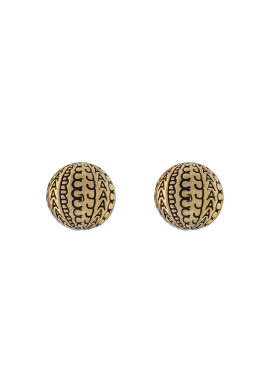 Marc Jacobs Обици The Monogram Stud 2S4JER001J53 Златист - Mera.bg