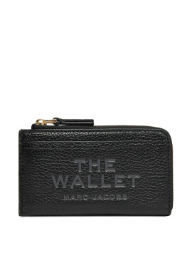 Marc Jacobs Портфейл The Leather Top Zip Multi 2S4SMP010S02 Черен - Mera.bg