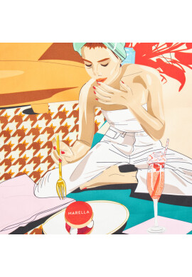 Marella Шал Alcool 6546013602 Orange 001 - Mera.bg