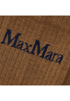 Max Mara Leisure Чорапи дълги дамски Comodo 2335560136600 Кафяв - Mera.bg