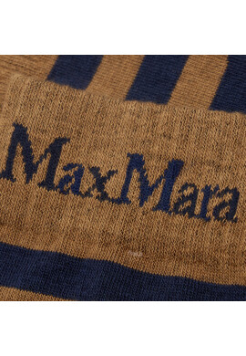Max Mara Leisure Чорапи дълги дамски Foster 2335560236600 Camel - Mera.bg