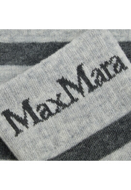 Max Mara Leisure Чорапи дълги дамски Foster 2335560236600 Light Grey - Mera.bg