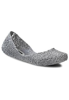Melissa Балеринки Campana Papel VII Ad 31512 Silver Glitter 50711 - Mera.bg