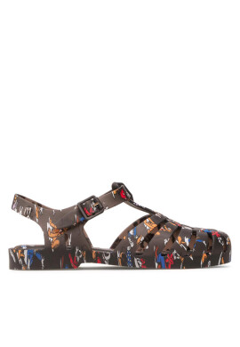 Melissa Сандали Possession Print + Mic 33443 Black Multicolor 54089 - Mera.bg