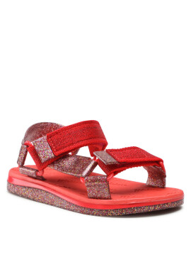 Melissa Сандали Mini Papete + Rider I 33381 Red/Clear Glitter Pink 54034 - Mera.bg
