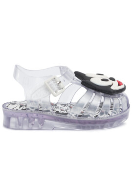 Melissa Сандали Mini Possession + Gato 32675 Clear/White/Black 53617 - Mera.bg