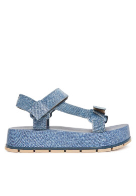Melissa Сандали Flowing Platform Denim Ad M 36132 Син - Mera.bg