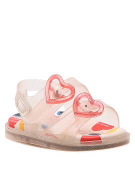 Melissa Сандали Mini Wide Sandal + Cap 33652 Pink/Red AD669 - Mera.bg