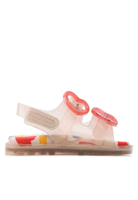Melissa Сандали Mini Wide Sandal + Cap 33652 Pink/Red AD669 - Mera.bg