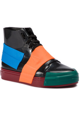 Melissa Сникърси Crew Ad 32437 Black/Bordeaux/Orange 53386 - Mera.bg