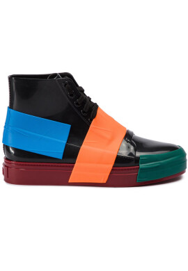 Melissa Сникърси Crew Ad 32437 Black/Bordeaux/Orange 53386 - Mera.bg