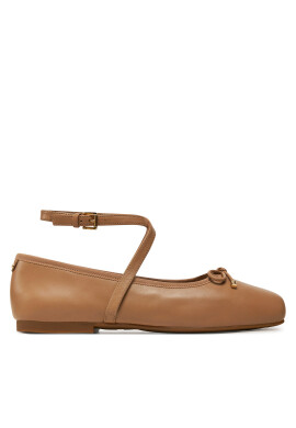 Michael Kors Балеринки Collette Leather Ballet Flat 40T4CTFP1L Кафяв - Mera.bg